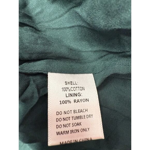 NWT Ivy City Co. MARGO SHORT DRESS IN GREEN PLAID sz 5X - Picture 13 of 14